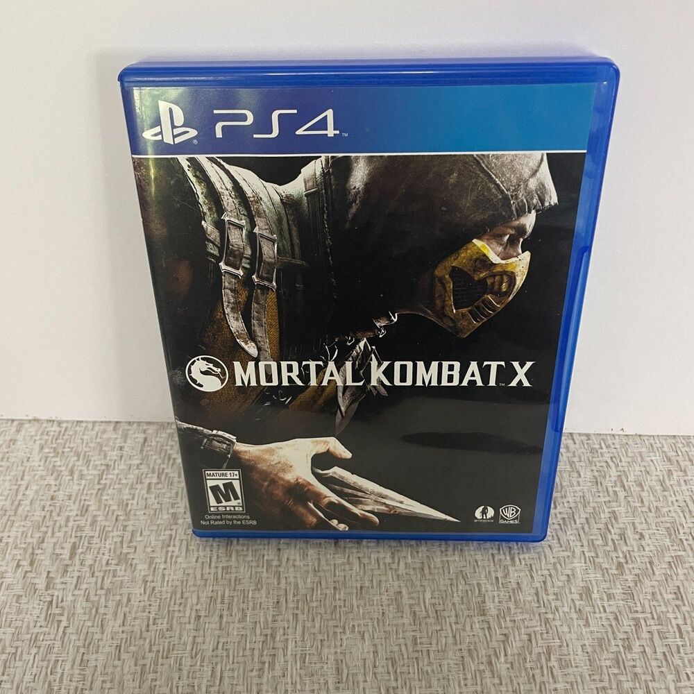 Mortal Kombat X Video Game for Sony Playstation 4